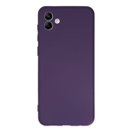 Galaxy A04 Kılıf First Silikon - Mor