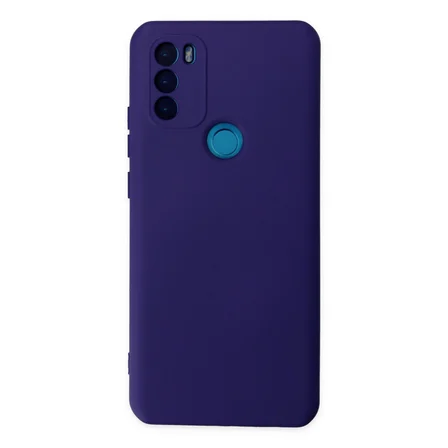 GM 21 Plus Kılıf Nano içi Kadife Silikon - Mor