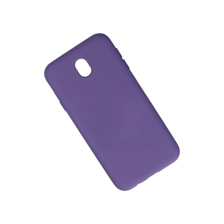 Erdo Ticaret Galaxy J7 Pro J730 Kılıfı Nano İçi Kadife Silikon Mor