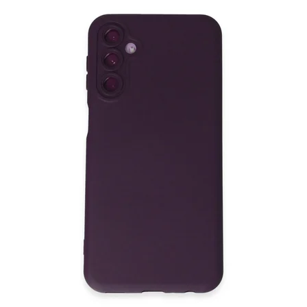 Galaxy M34 5G Kılıf Nano içi Kadife Silikon - Mor