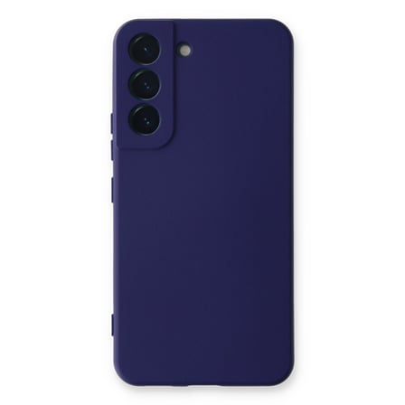 Galaxy S23 Kılıf Nano içi Kadife Silikon - Mor