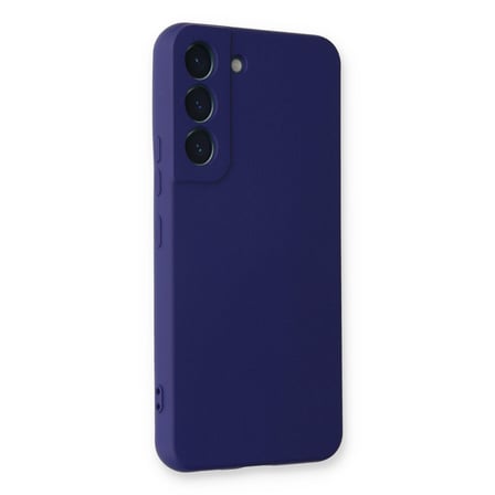 Galaxy S23 Kılıf Nano içi Kadife Silikon - Mor