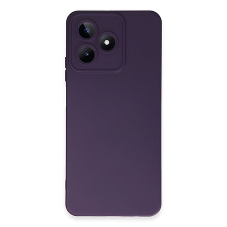 C53 Kılıf Nano içi Kadife Silikon - Mor