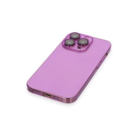 iPhone 13 Pro Max Kılıf Armada Lensli Kapak - Mor