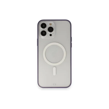 iPhone 14 Pro Kılıf Grand Magneticsafe Kapak - Mor