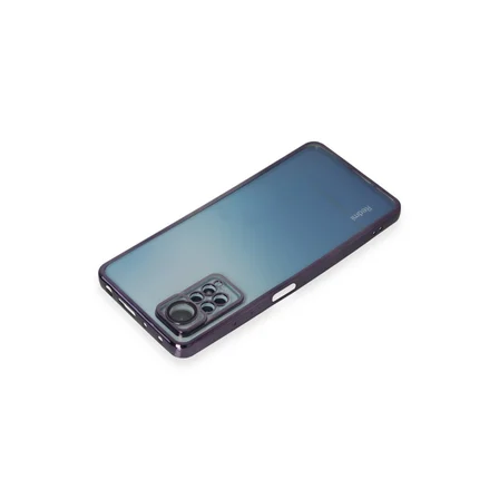 Redmi Note 11 Pro Kılıf Razer Lensli Silikon - Mor