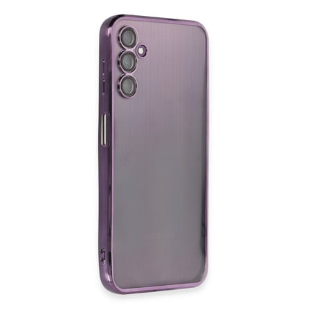 Galaxy A14 4G Kılıf Razer Lensli Silikon - Mor