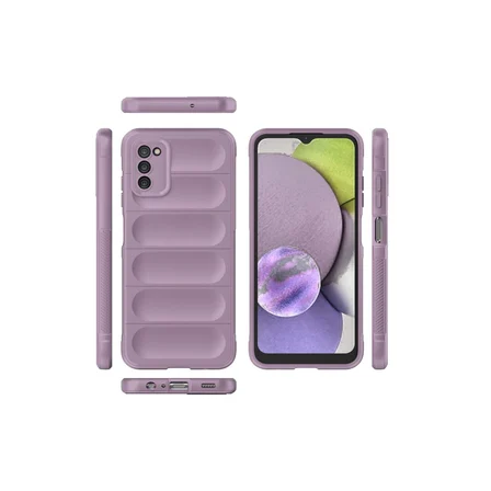 Galaxy A03S Kılıf Optimum Silikon - Mor