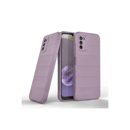 Galaxy A03S Kılıf Optimum Silikon - Mor