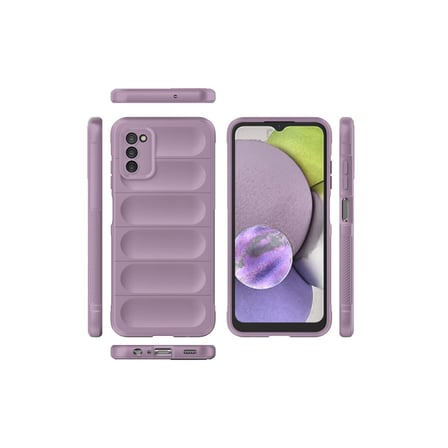 Galaxy A03S Kılıf Optimum Silikon - Mor