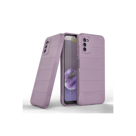 Galaxy A03S Kılıf Optimum Silikon - Mor