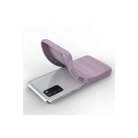 Galaxy A03S Kılıf Optimum Silikon - Mor