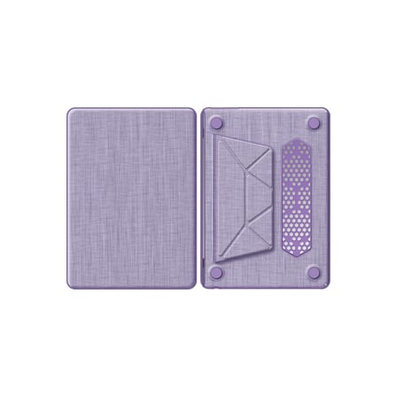 Macbook Air 15 2023 Macbook Kumaş Kapak - Mor