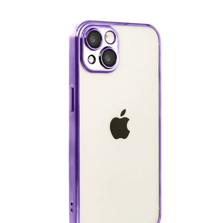 iPhone 15 Razer Lensli Silikon - Mor