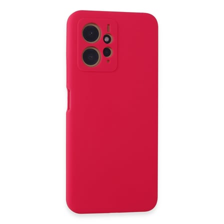 Redmi Note 12 4G Kılıf Nano içi Kadife Silikon - Pembe