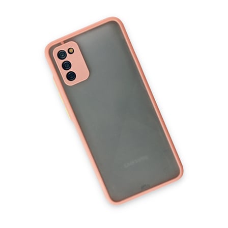Galaxy A02S Kılıf Montreal Silikon Kapak - Pembe