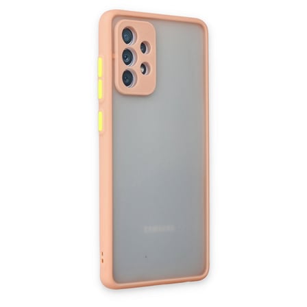 Galaxy A52 Kılıf Montreal Silikon Kapak - Pembe
