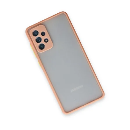 Galaxy A72 Kılıf Montreal Silikon Kapak - Pembe