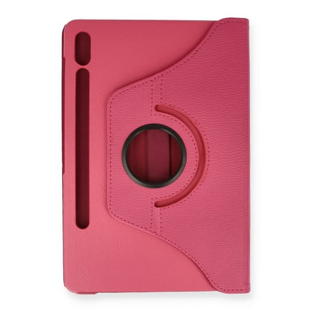 Galaxy T870 Tab S7 11 Kılıf 360 Tablet Deri Kılıf - Pembe