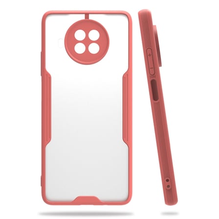 Mi 10T Lite Kılıf Platin Silikon - Pembe