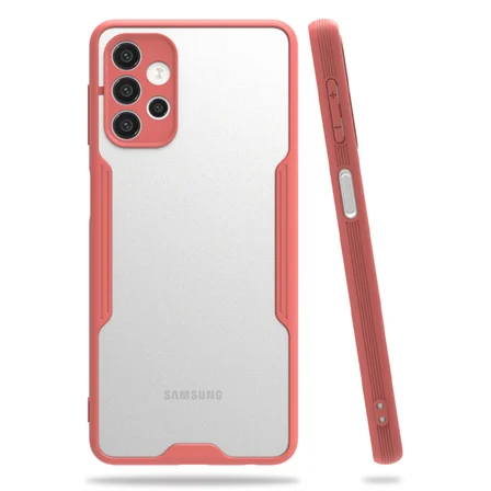 Galaxy A52 Kılıf Platin Silikon - Pembe