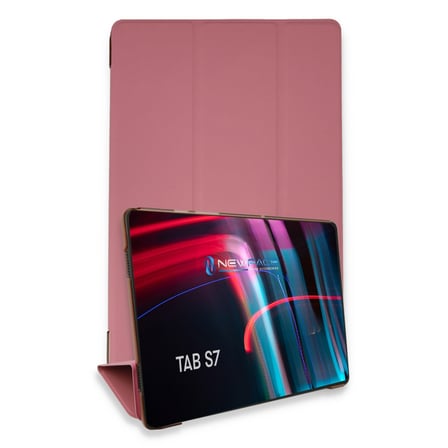 Galaxy T870 Tab S7 11 Kılıf Tablet Smart Kılıf - Pembe