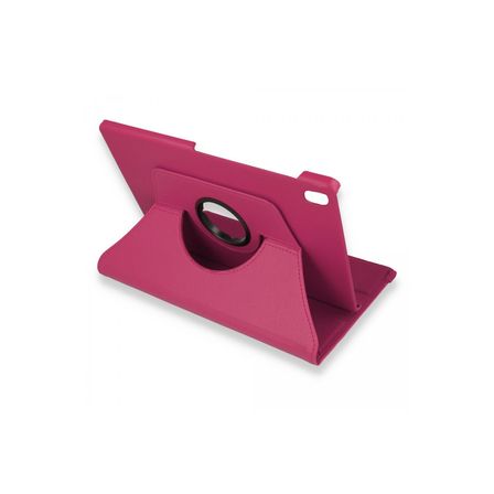 M10 FHD Plus X606F Kılıf 360 Tablet Deri Kılıf - Pembe