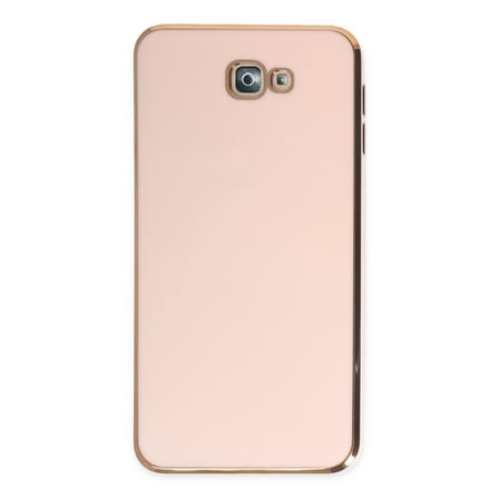 Galaxy J7 Prime Kılıf Volet Silikon - Pembe