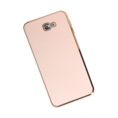 Galaxy J7 Prime Kılıf Volet Silikon - Pembe