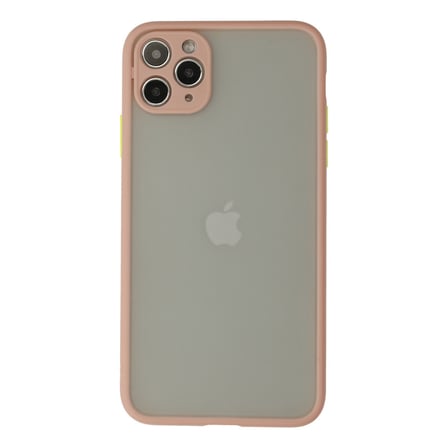 iPhone 12 Pro Max Kılıf Montreal Silikon Kapak - Pembe