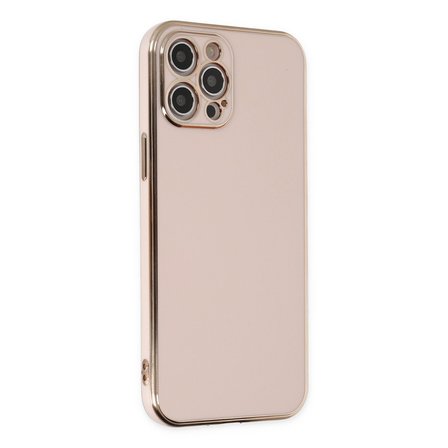 iPhone 12 Pro Max Kılıf Volet Silikon - Pembe