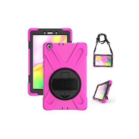 Galaxy T290 Tab A 8 Kılıf Amazing Tablet Kapak - Pembe