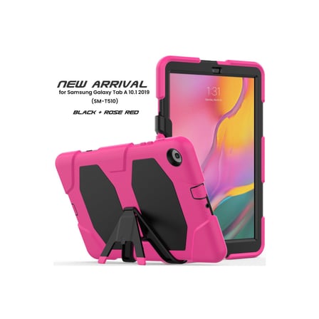 Galaxy T510 Tab A 10.1 Kılıf Griffin Tablet Kapak - Pembe