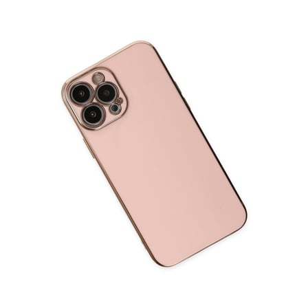 iPhone 14 Pro Kılıf Volet Silikon - Pembe
