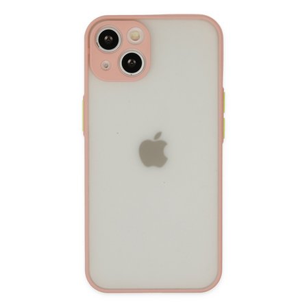 iPhone 14 Kılıf Montreal Silikon Kapak - Pembe