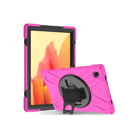 Galaxy T220 Tab A7 Lite 8.7 Kılıf Amazing Tablet Kapak - Pembe
