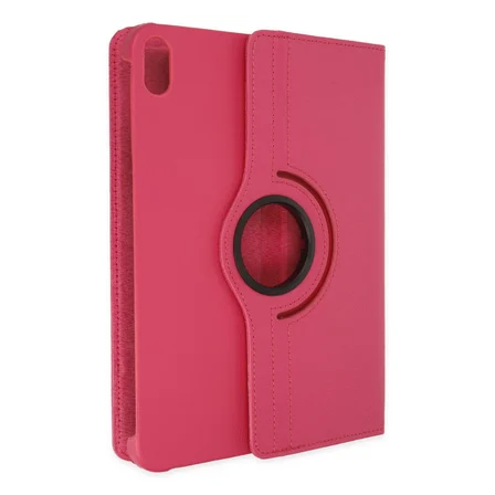 iPad 2022 10.9 (10.nesil) Kılıf 360 Tablet Deri Kılıf - Pembe