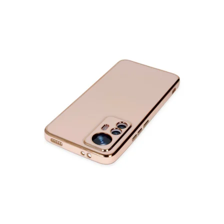 Mi 12T Pro Kılıf Volet Silikon - Pembe