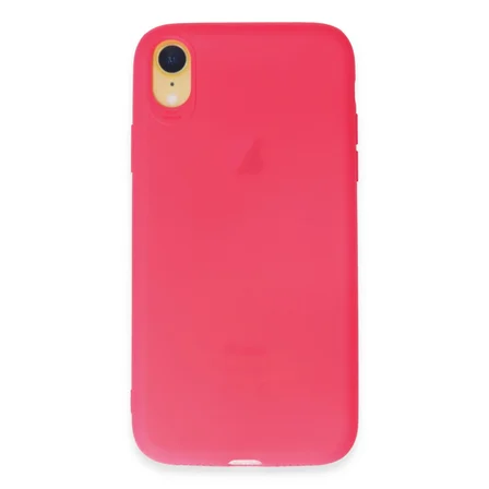 iPhone XR Kılıf First Silikon - Pembe