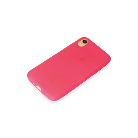 iPhone XR Kılıf First Silikon - Pembe