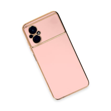 Poco M5 Kılıf Volet Silikon - Pembe
