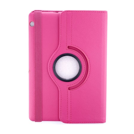 MediaPad T3 10 / 9.6 Kılıf 360 Tablet Deri Kılıf - Pembe