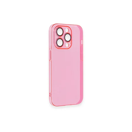 iPhone 13 Pro Max Kılıf Armada Lensli Kapak - Pembe