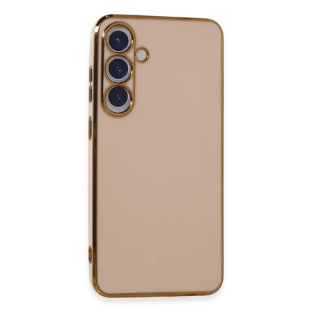 Galaxy S24 Kılıf Volet Silikon - Pembe