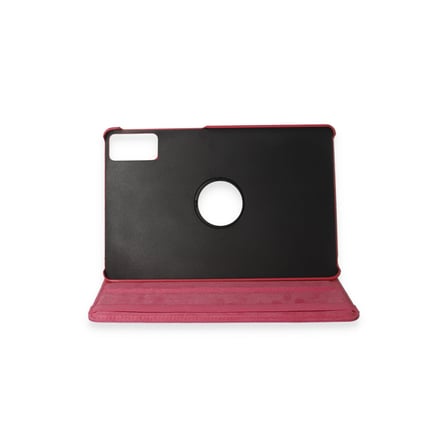 Redmi Pad SE Kılıf 360 Tablet Deri Kılıf - Pembe