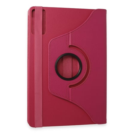 Redmi Pad SE Kılıf 360 Tablet Deri Kılıf - Pembe