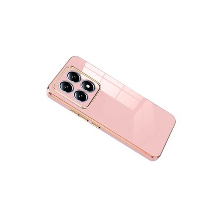 Mi 14T Pro Volet Silikon - Pembe