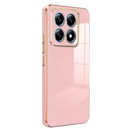 Mi 14T Pro Volet Silikon - Pembe