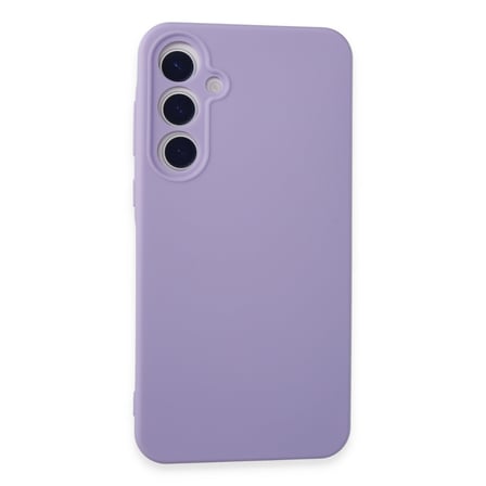 Galaxy A55 5G Kılıf Nano içi Kadife Silikon - Lila