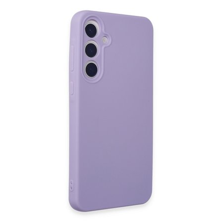 Galaxy A55 5G Kılıf Nano içi Kadife Silikon - Lila
